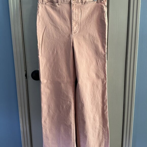 Old Navy High-Waisted Crop Chino Wide Leg Pant Size 6 Tall Two pair LIKE NEW - Picture 7 of 12